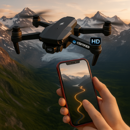 Dron Doble Camara 4k