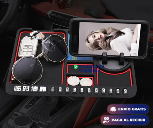 ALFOMBRILLA MULTIFUNCIONAL DE SILICONA PARA CARRO