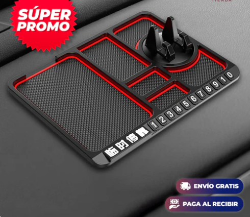 ALFOMBRILLA MULTIFUNCIONAL DE SILICONA PARA CARRO