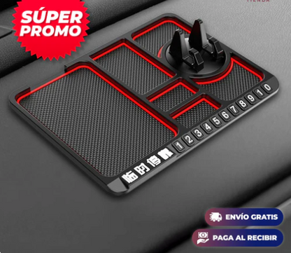 ALFOMBRILLA MULTIFUNCIONAL DE SILICONA PARA CARRO