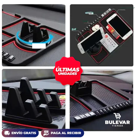 ALFOMBRILLA MULTIFUNCIONAL DE SILICONA PARA CARRO