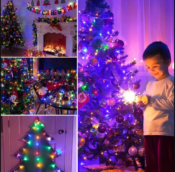 Luces Navideñas de 50 Metros LED