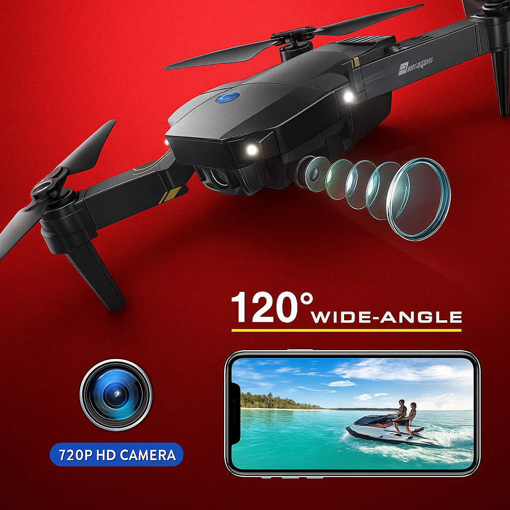 Dron Doble Camara 4k