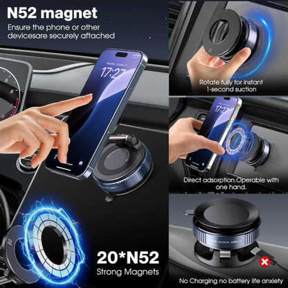 Soporte Magnetico Celular Con Ventosa