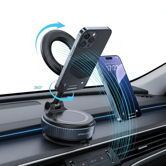 Soporte Magnetico Celular Con Ventosa