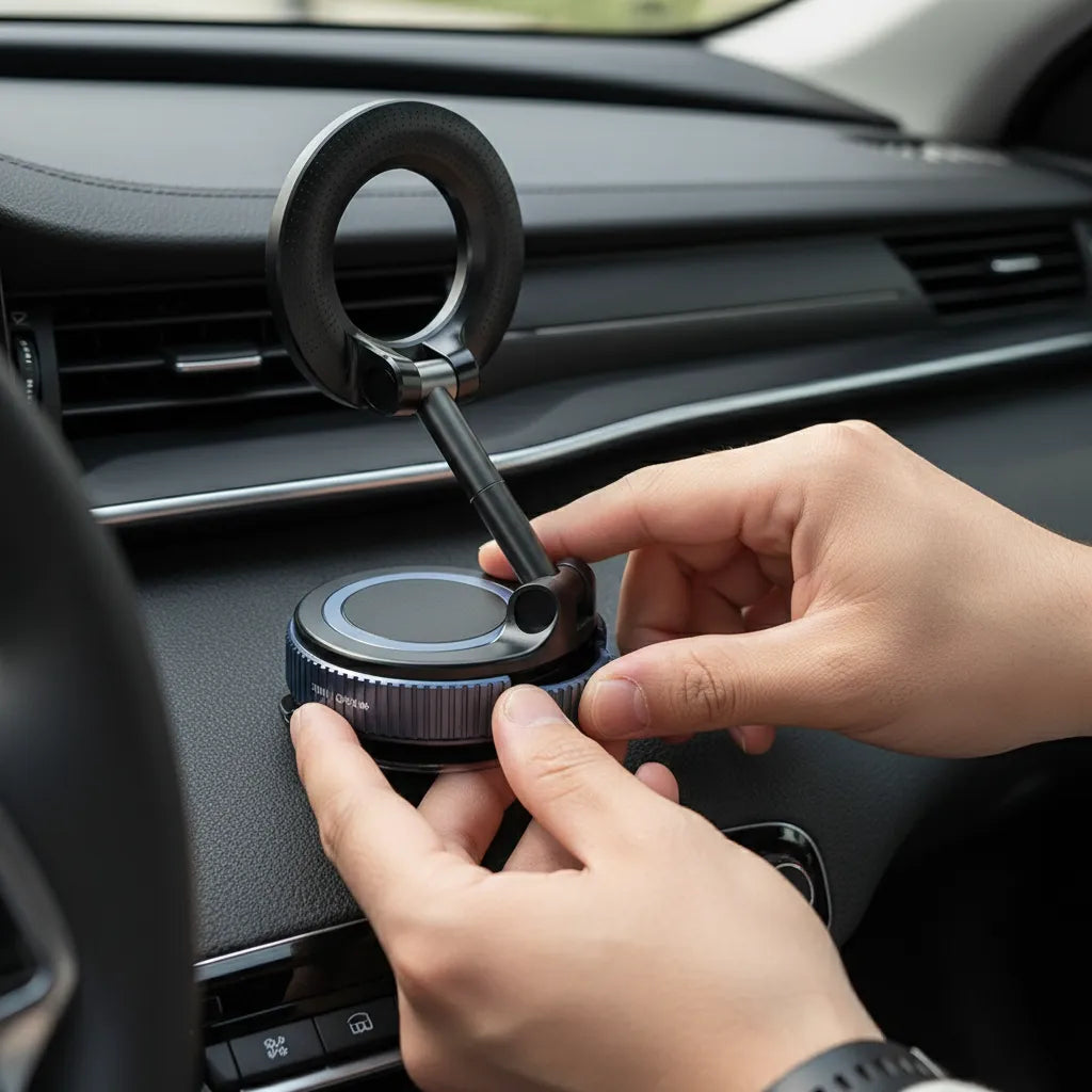 Soporte Magnetico Celular Con Ventosa