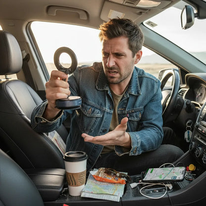 Soporte Magnetico Celular Con Ventosa