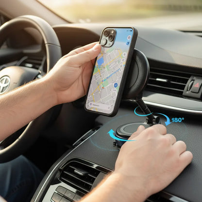 Soporte Magnetico Celular Con Ventosa